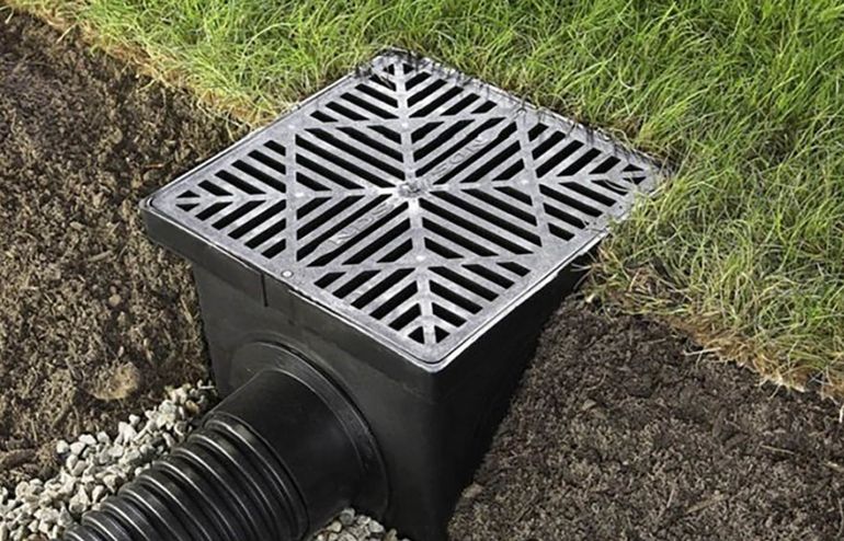 Дождеприёмник для ливниевой канализации